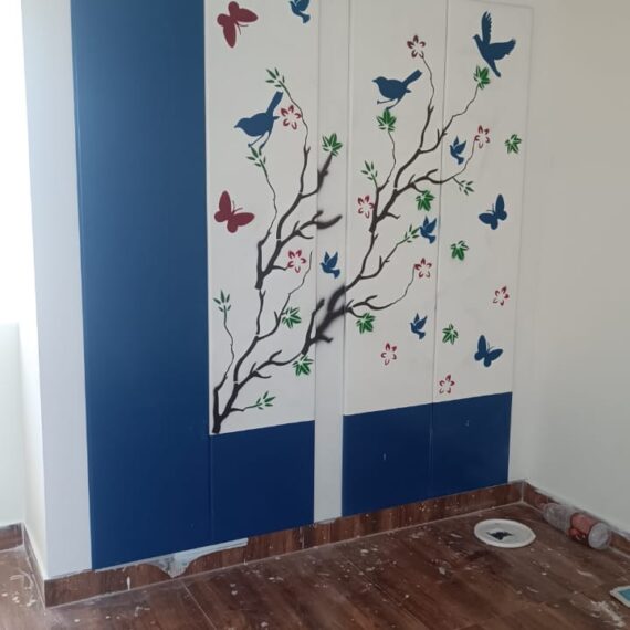 butterfly wall interior